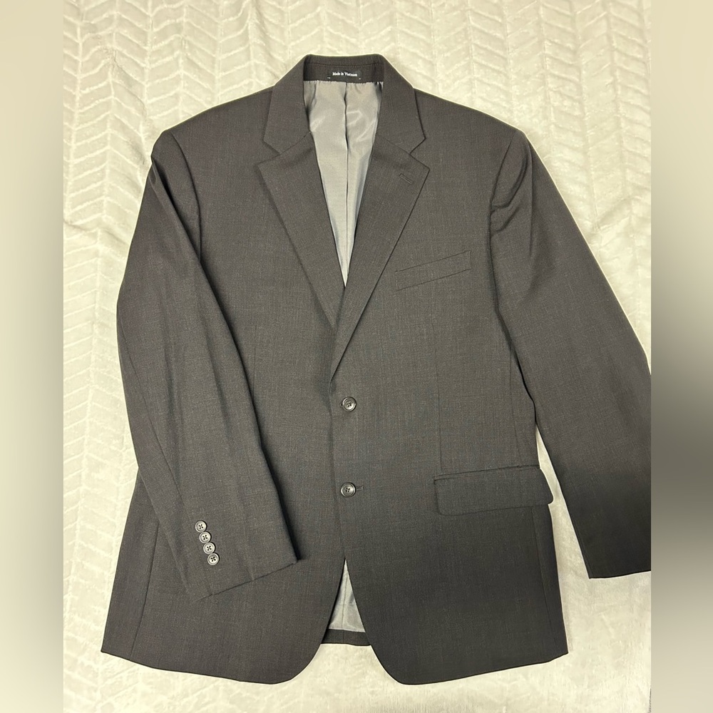 Men’s suit jacket 44R Pronto Uomo dark gray